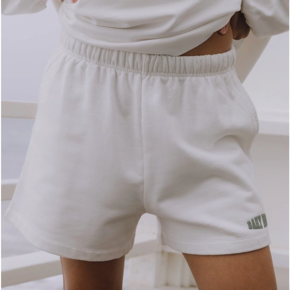 Daily Drills - Sport Sweat Shorts - White